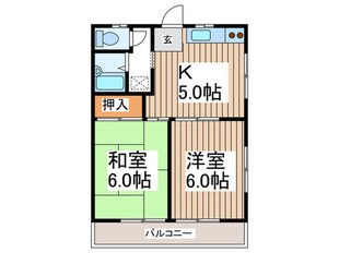 ファミ－ル小川の物件間取画像